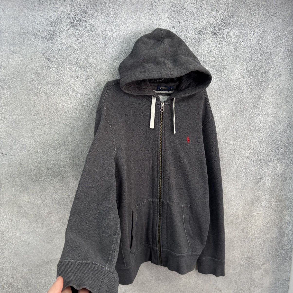 Polo Ralph Lauren Vintage Polo Ralph Lauren Zip Hoodie Size US XL / EU 56 / 4 - 2 Thumbnail