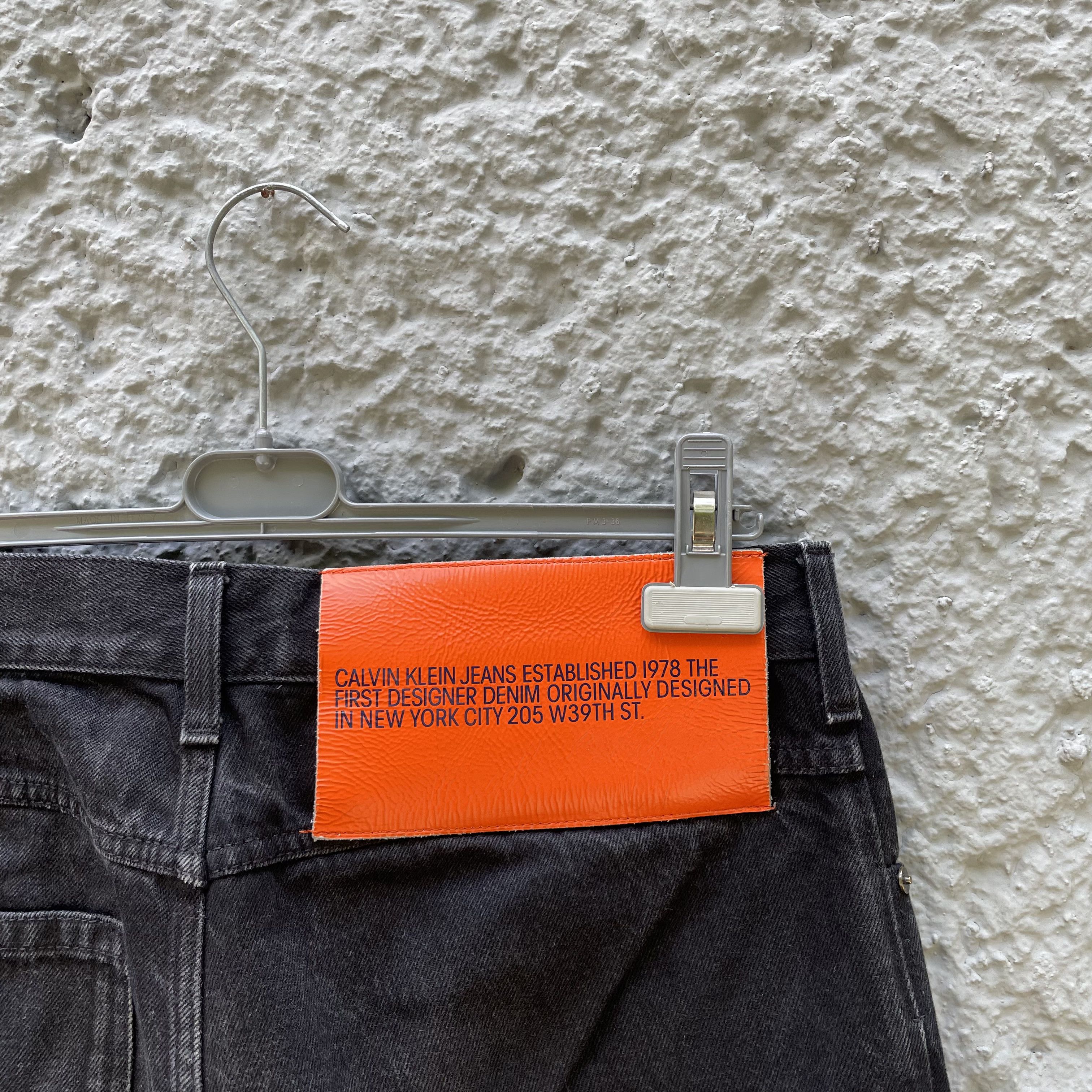 Calvin Klein 205W39NYC Calvin Klein 205w39nyc Raf Simons Black Denim Jeans Size US 34 / EU 50 - 5 Thumbnail