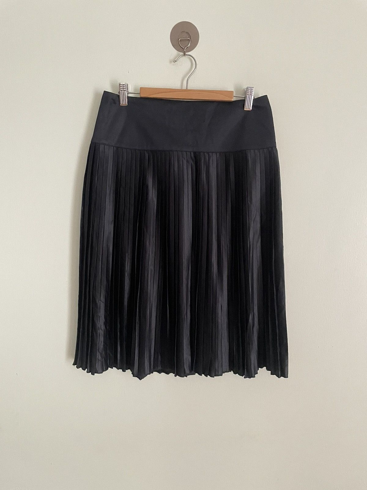 image of Lemaire Pleated Skirt in Black, Women's (Size 31)