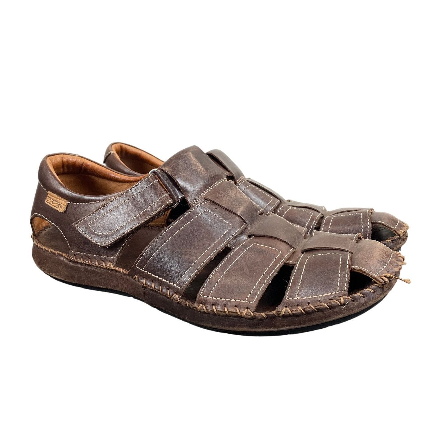 Other Pikolinos Tarifa Leather Fisherman Slip On Sandals 43/9-9.5 Size US 9 / EU 42 - 1 Thumbnail