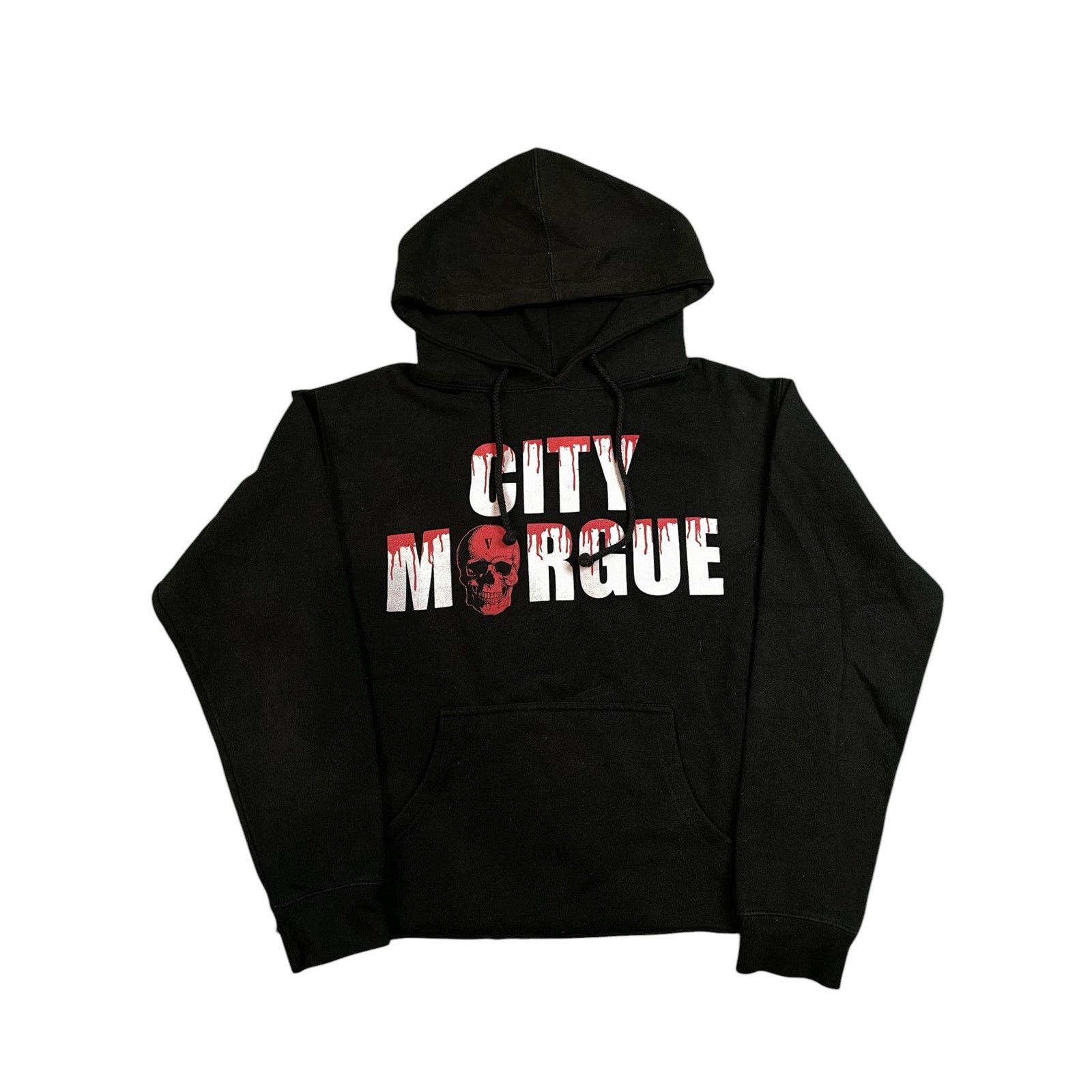 Vlone VLONE City Morgue Hoodie Black Red Size S / US 4 / IT 40 - 1 Thumbnail