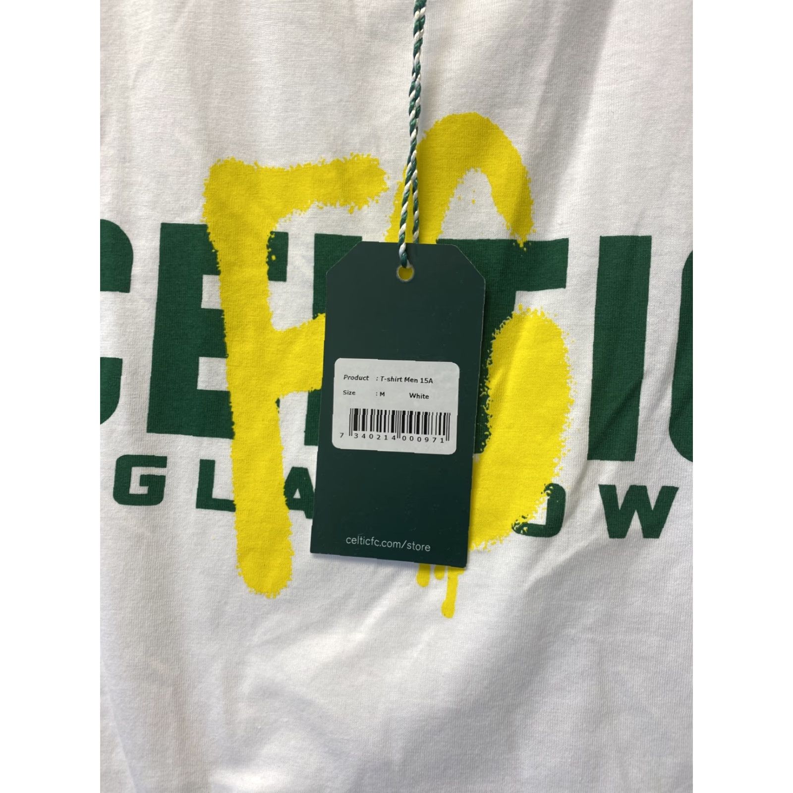Vintage Celtic Football T-Shirt Men Medium Green Soccer Glasgow Irish 2021 Cotton Size US M / EU 48-50 / 2 - 4 Thumbnail