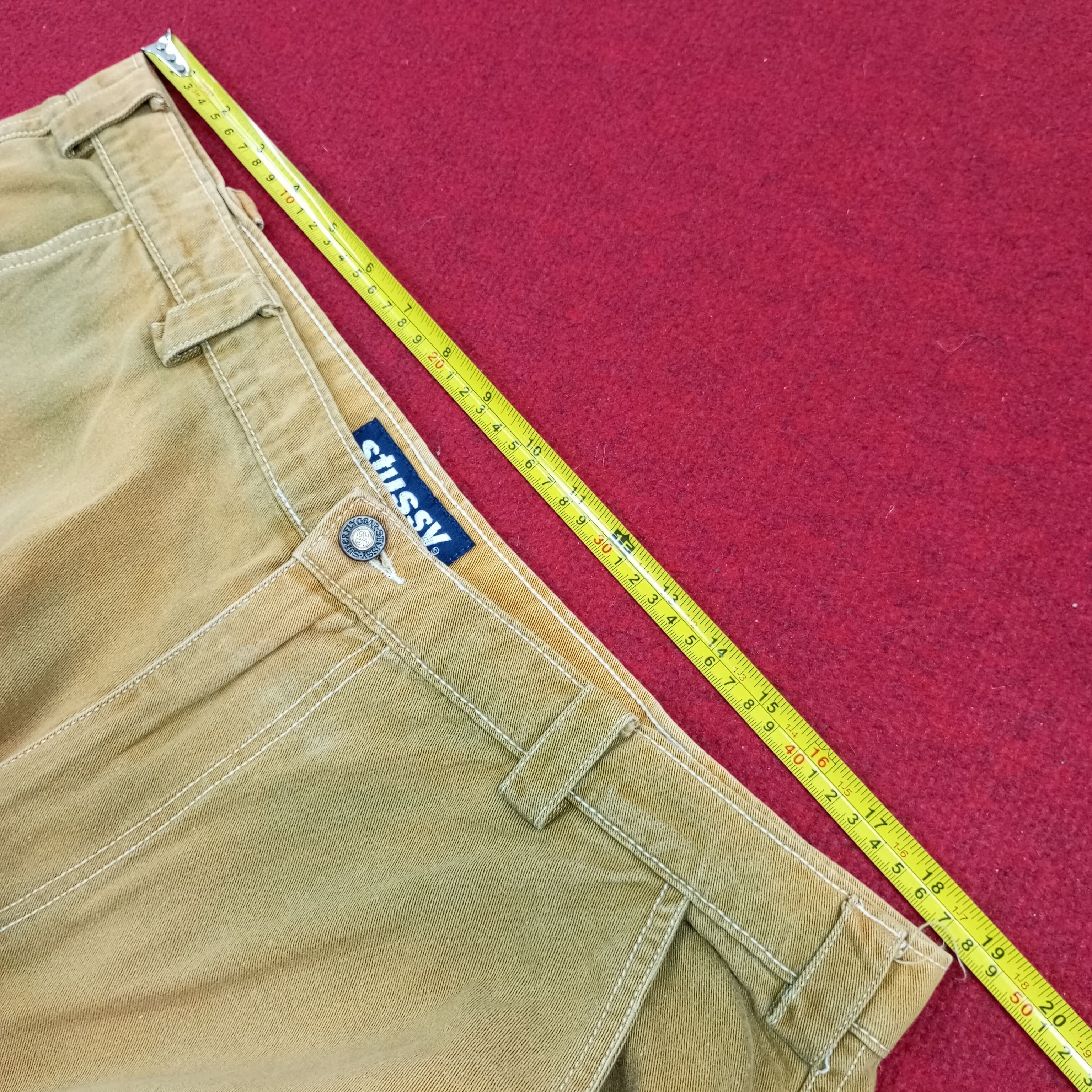 Stussy × Vintage Stussy Streetwear Skateboard Custom Art Style Short Pants Size US 37 - 7 Thumbnail