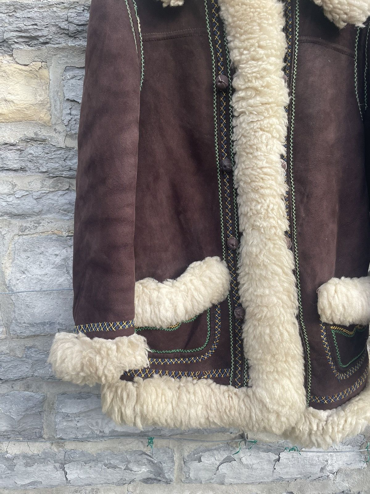 Other Vintage shearling Penny Lane coat Size M / US 6-8 / IT 42-44 - 2 Thumbnail