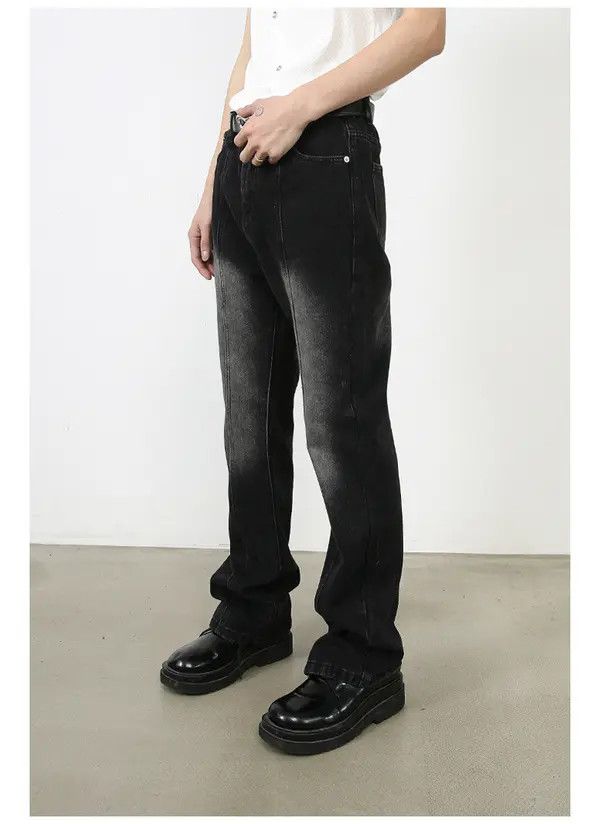 Japanese Brand Japanese retro men's casual mid-waist denim trousers Size US 32 / EU 48 - 4 Thumbnail