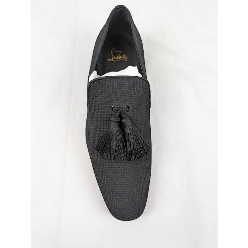 Christian Louboutin o1rshd1 Officialito Flat Shoes in Black Size US 9 / EU 42 - 6 Thumbnail