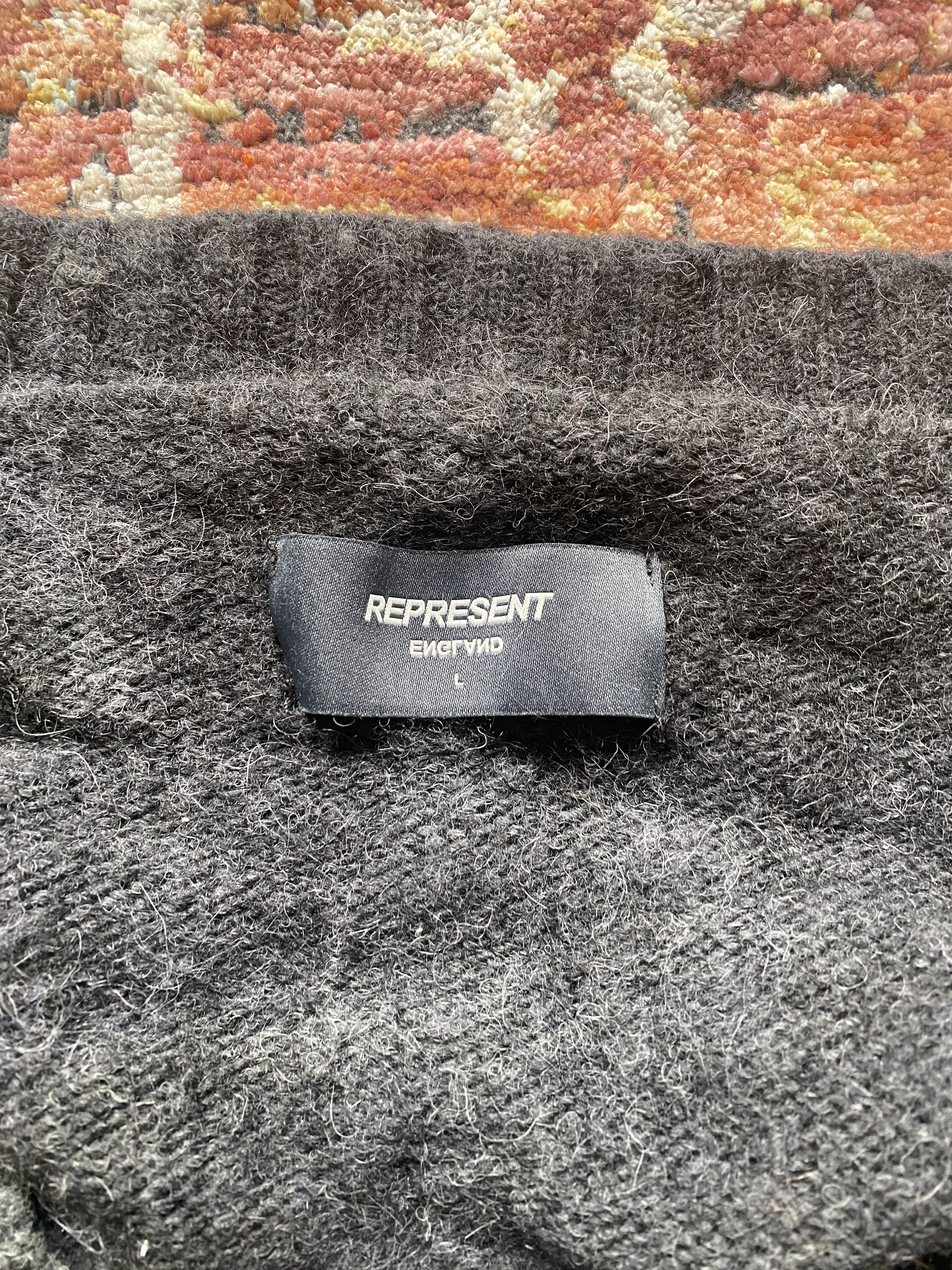 Represent Clo. Alpaca F/W 21 Cardigan Size US L / EU 52-54 / 3 - 3 Thumbnail