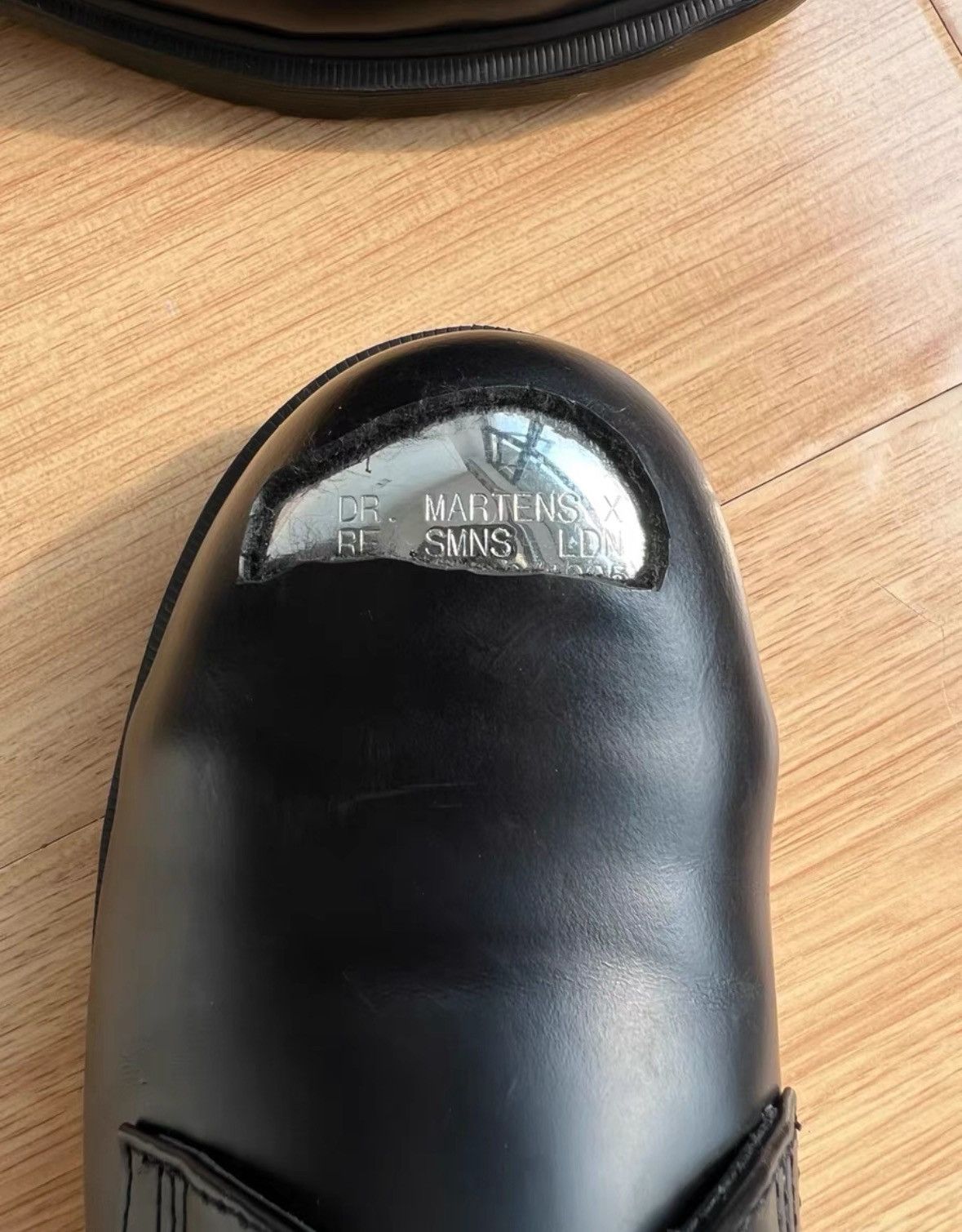 Raf Simons Raf Simons x Dr. Martens Double Iron Headed Leather Shoes Size US 9 / EU 42 - 7 Thumbnail
