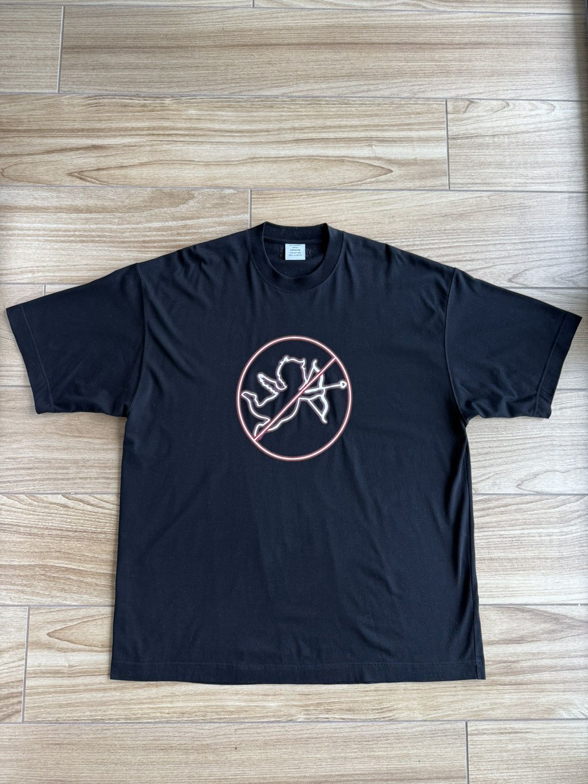 Tシャツ・カットソー Vetements No Time For Romance Tshirt Vetements No Time For Romance Tshirt (VETEMENTS/Tシャツ