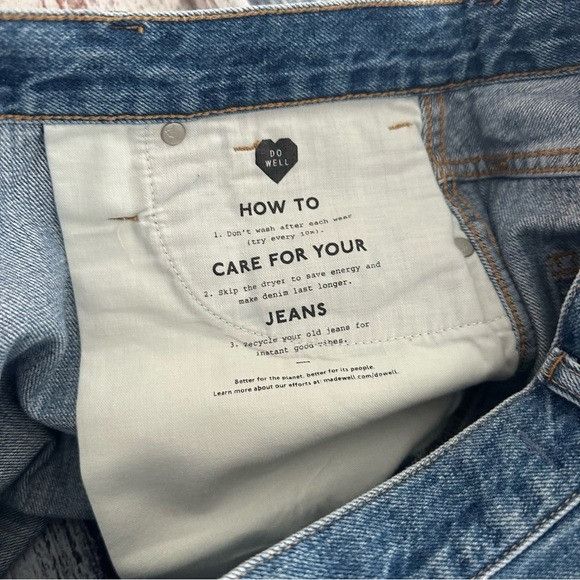 Madewell Madewell Rigid A-Line Blue Denim Skirt Size 24" / US 00 / IT 34 - 9 Thumbnail