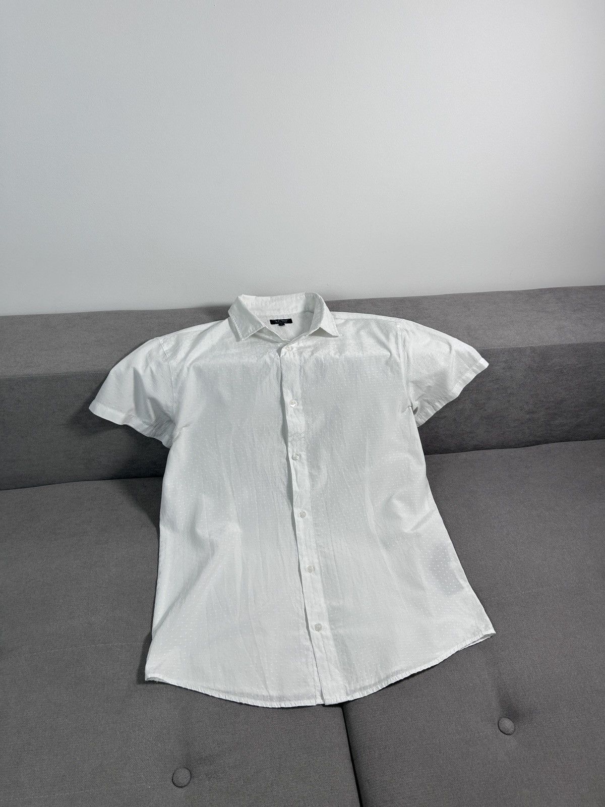 Emporio Armani Emporio Armani Slim Shirt Button Up Size US M / EU 48-50 / 2 - 2 Thumbnail