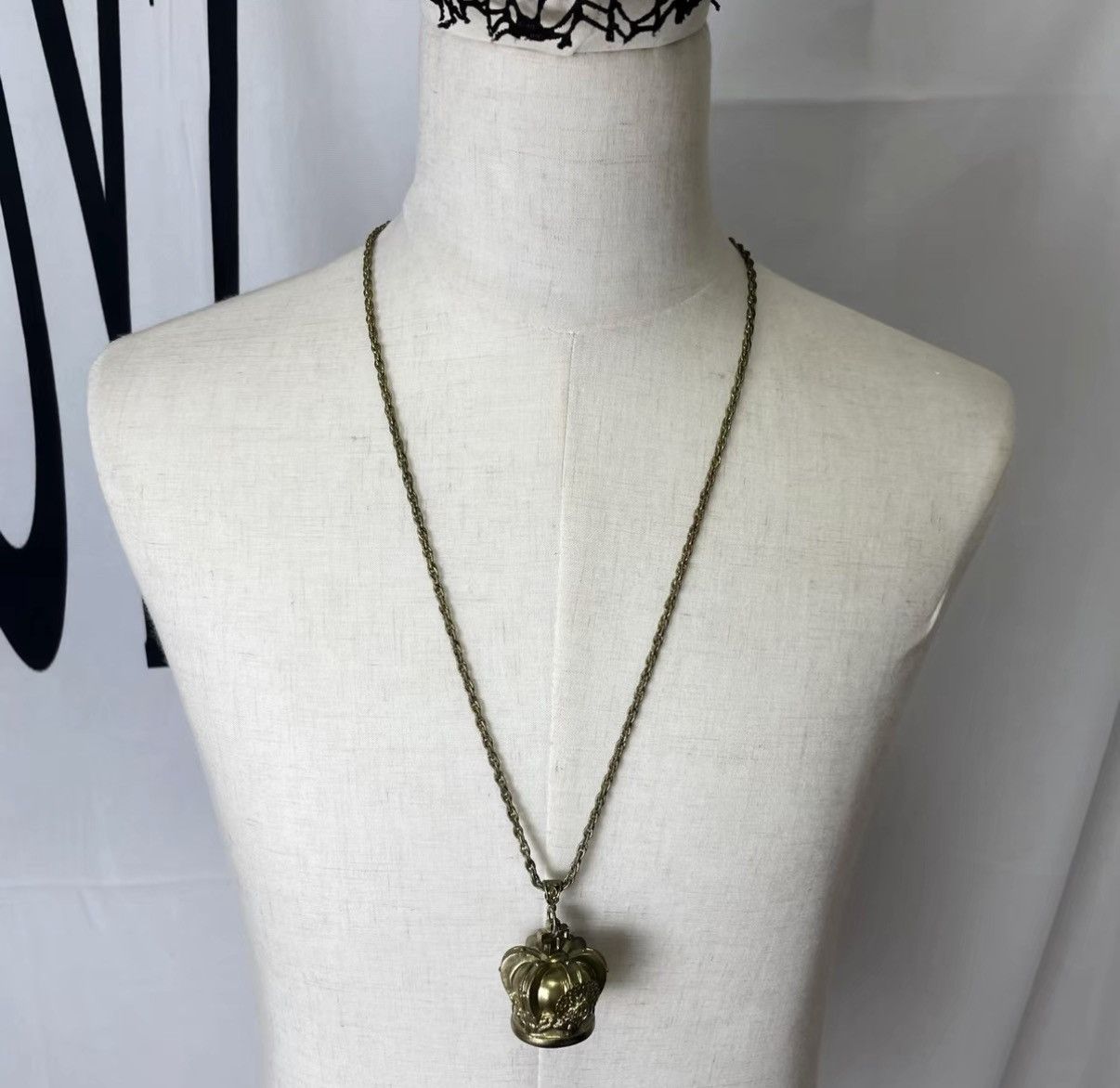 Jean Paul Gaultier Jean Paul Gaultier Crown Baroque Necklace J29 Size ONE SIZE - 3 Thumbnail