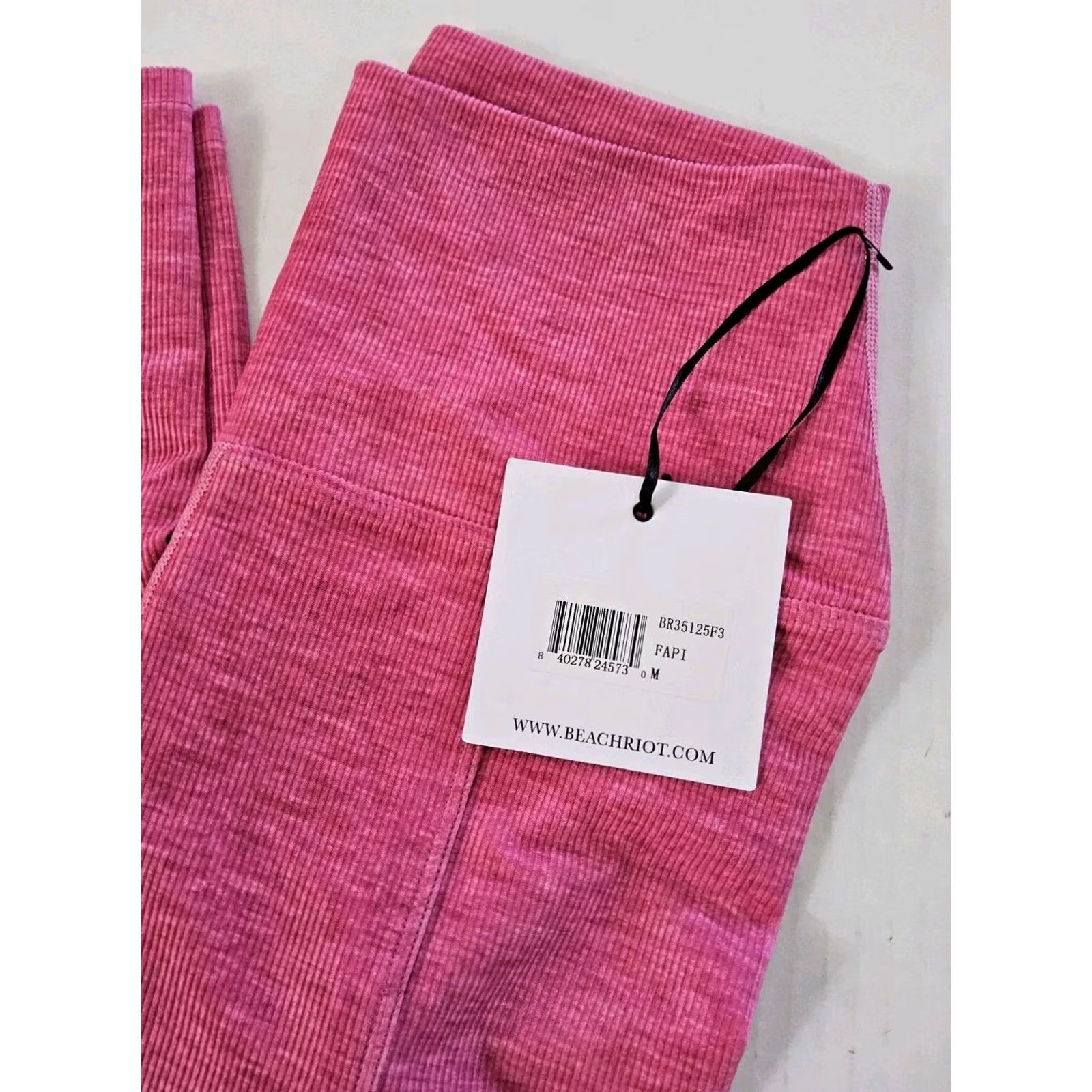Beach Riot Beach Riot Alani Wide Leg Flared Pants Women M Pink Sweatpants Flared Beach Activewear Size 32" / US 10 / IT 46 - 4 Thumbnail