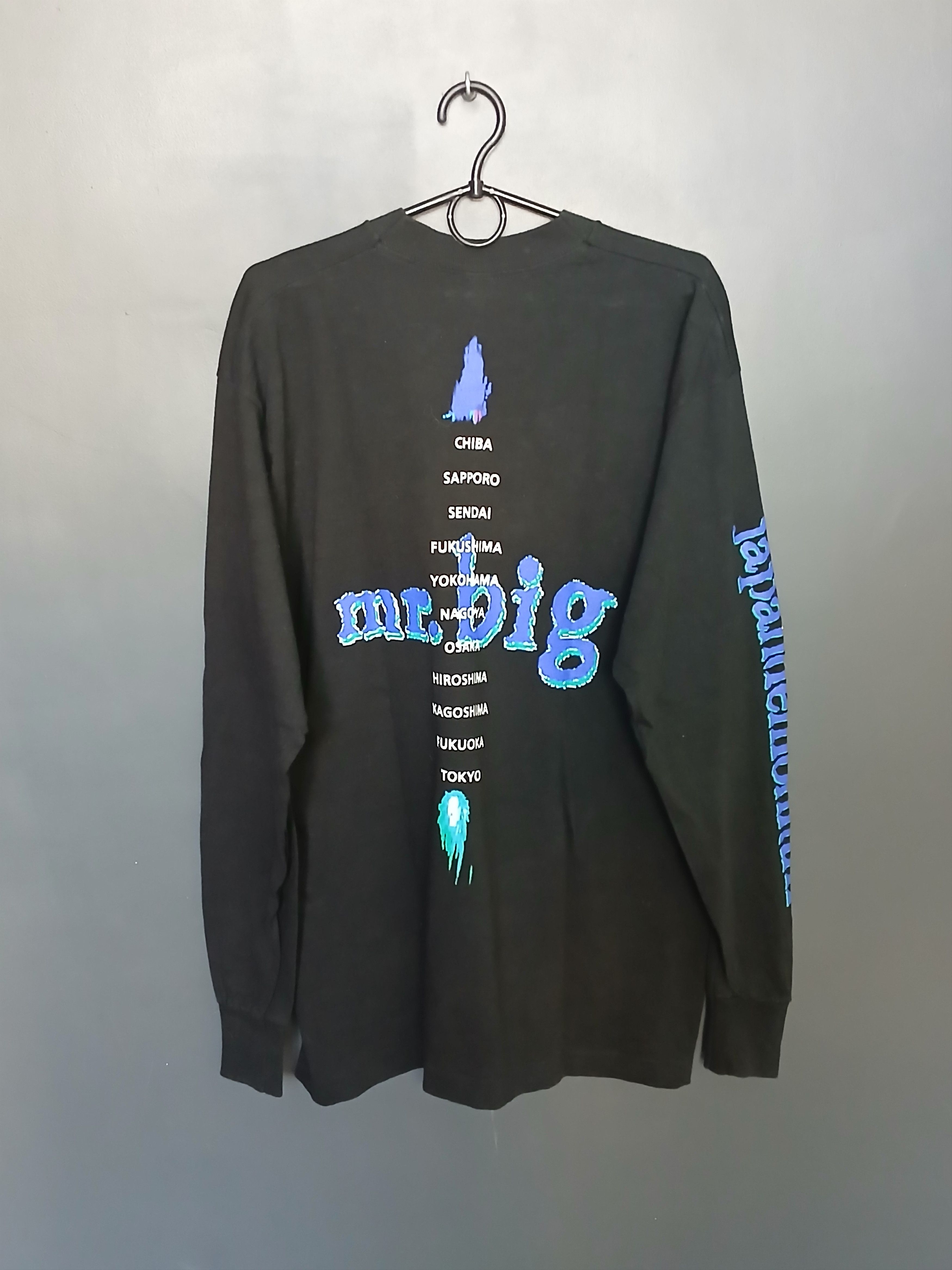Band Tees Vintage Mr. Big Japandemonium Tour Japan Long Sleeve Shirt Size US L / EU 52-54 / 3 - 2 Thumbnail