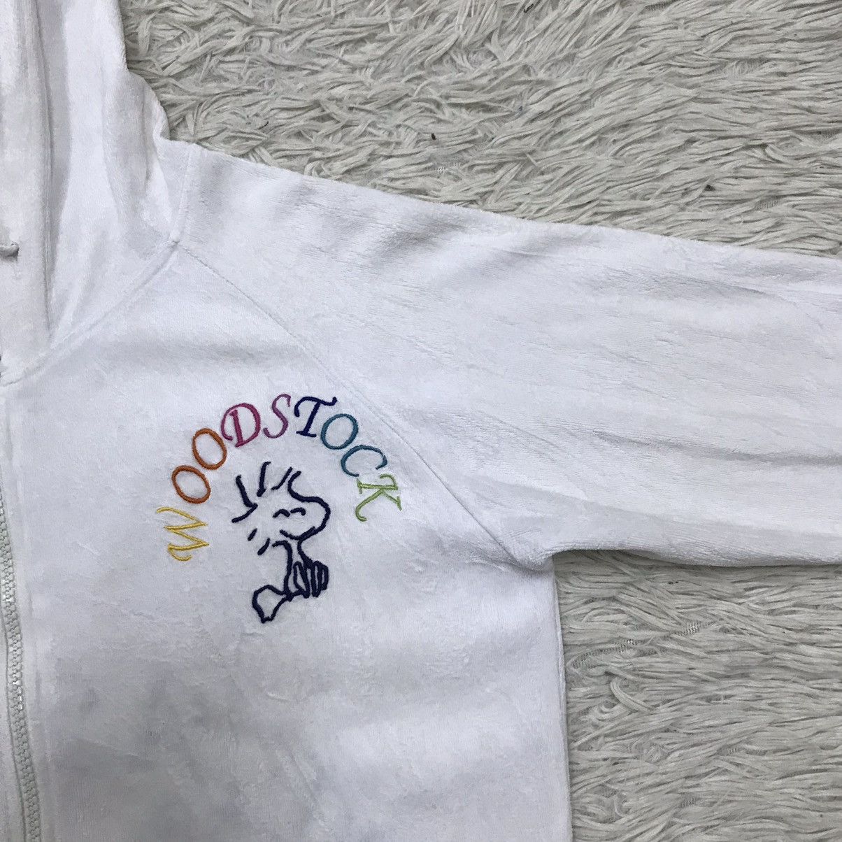 Cartoon Network Vintage 90s Peanuts Woodstock Fleece Sweater Hoodie Size US S / EU 44-46 / 1 - 9 Thumbnail