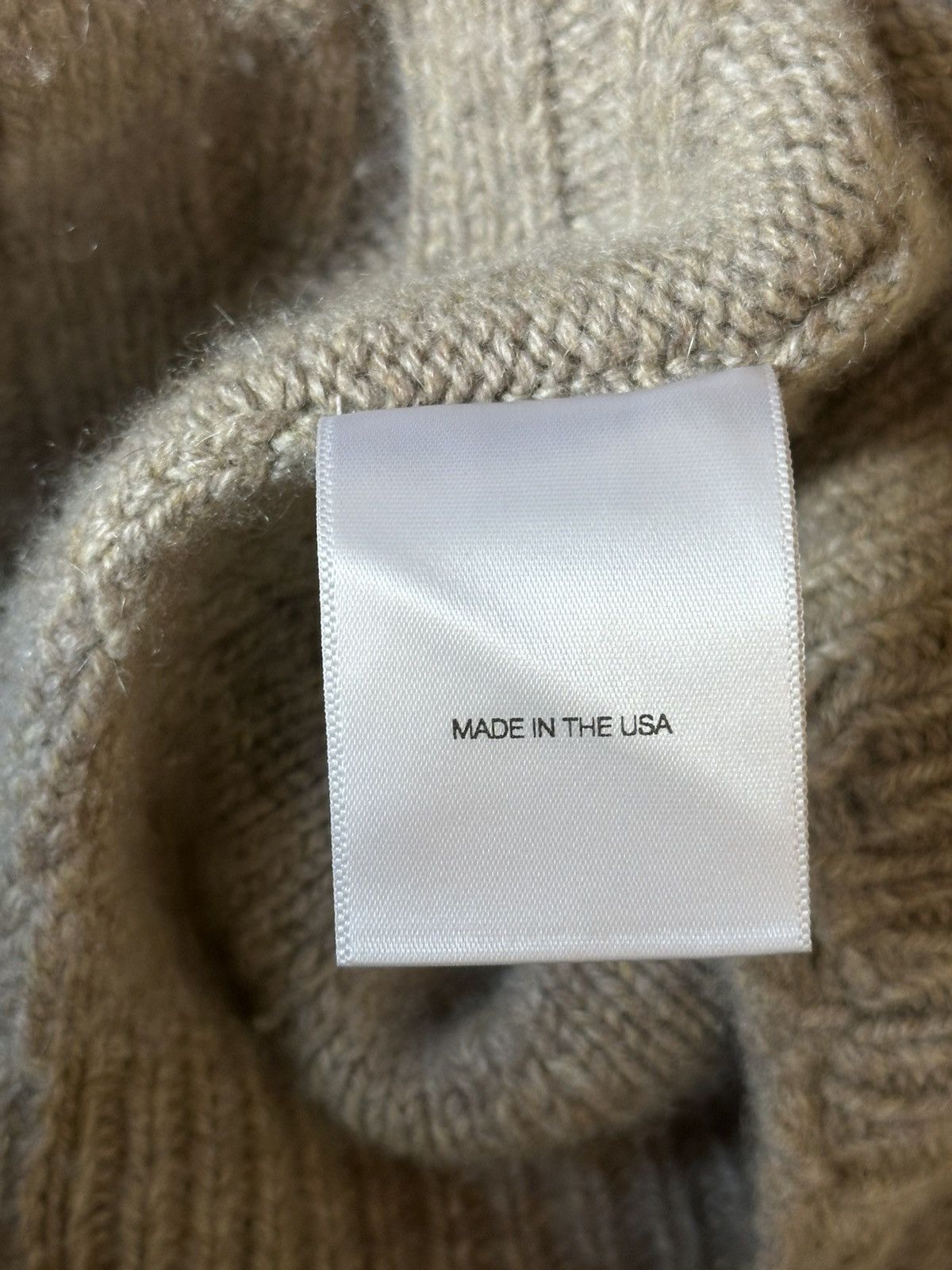 Enfants Riches Deprimes ERD DISTRESSED ASYMMETRICAL CASHMERE SWEATER Size US M / EU 48-50 / 2 - 8 Thumbnail