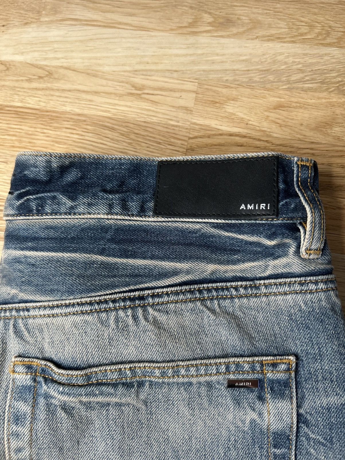 Amiri Amiri M022 Denim Jeans - Size 32R Size US 32 / EU 48 - 2 Thumbnail