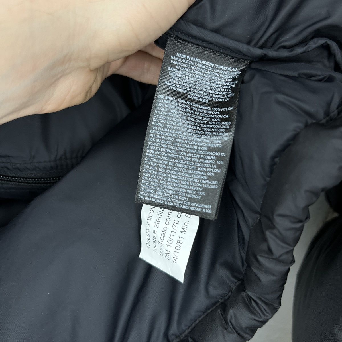 The North Face The North Face Puffer Nuptse 700 Down Jacket Black Authentic Size US XL / EU 56 / 4 - 8 Thumbnail