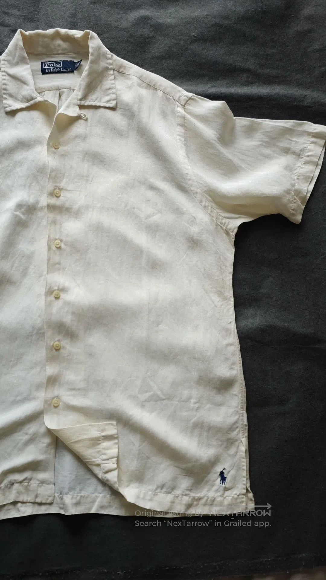 Polo Ralph Lauren Ralph Lauren 90s Cuban Collar Shirt. Size US M / EU 48-50 / 2 - 2 Thumbnail