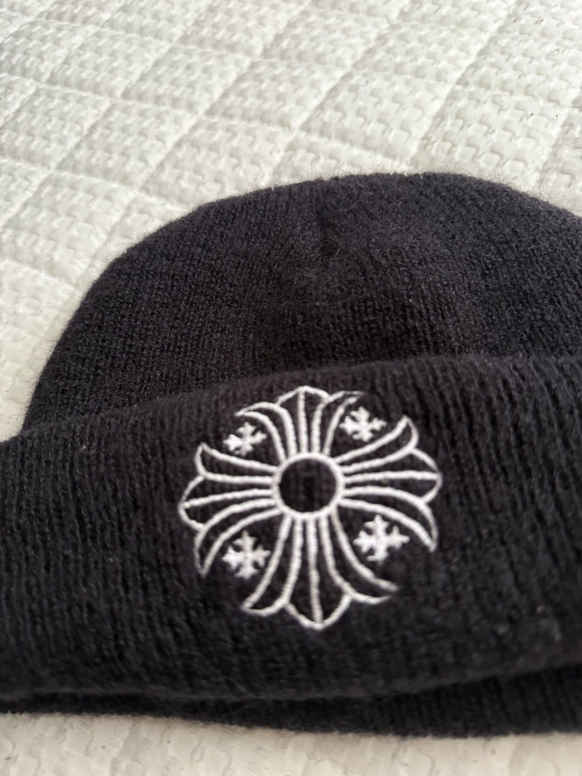 Chrome Hearts Chrome Hearts Skull Cross Beanie Size ONE SIZE - 4 Thumbnail
