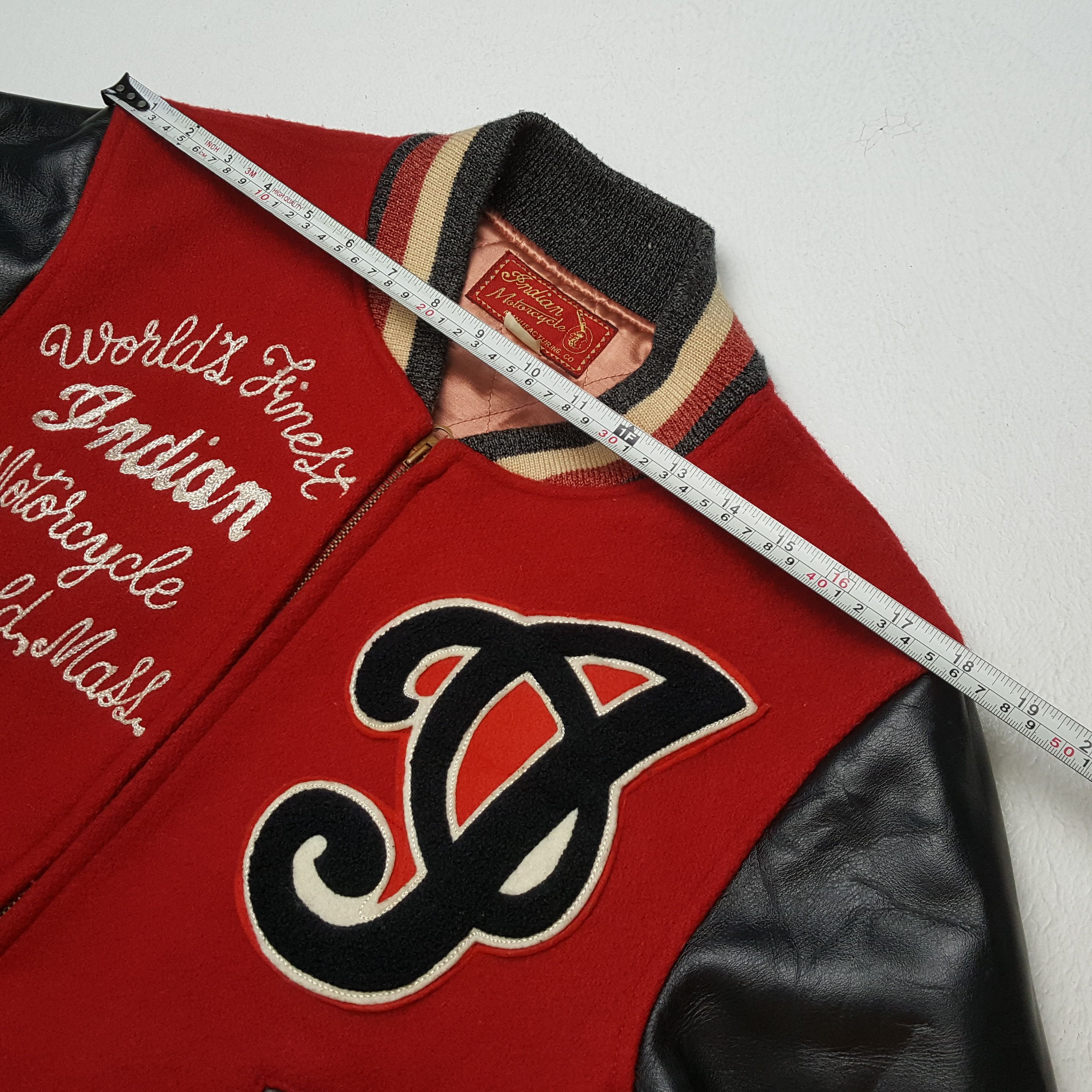 Vintage Vintage INDIAN MOTOR SPRINGFIELD Motorcycle Varsity Jacket Size US M / EU 48-50 / 2 - 5 Thumbnail
