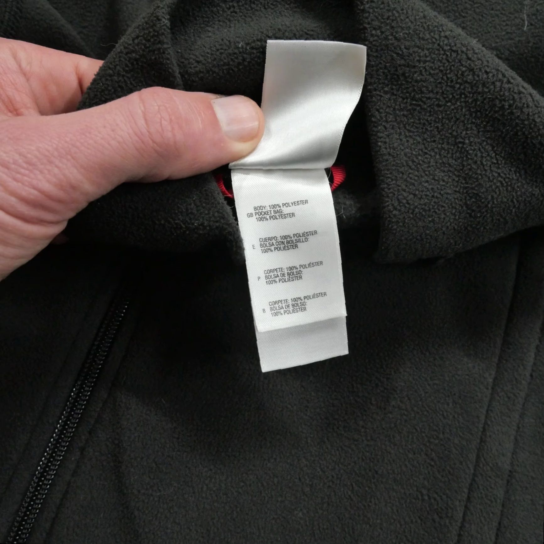 The North Face The North Face Jacket Womens L Grey Full Zip Fleece TKA 100 Size L / US 10 / IT 46 - 6 Thumbnail