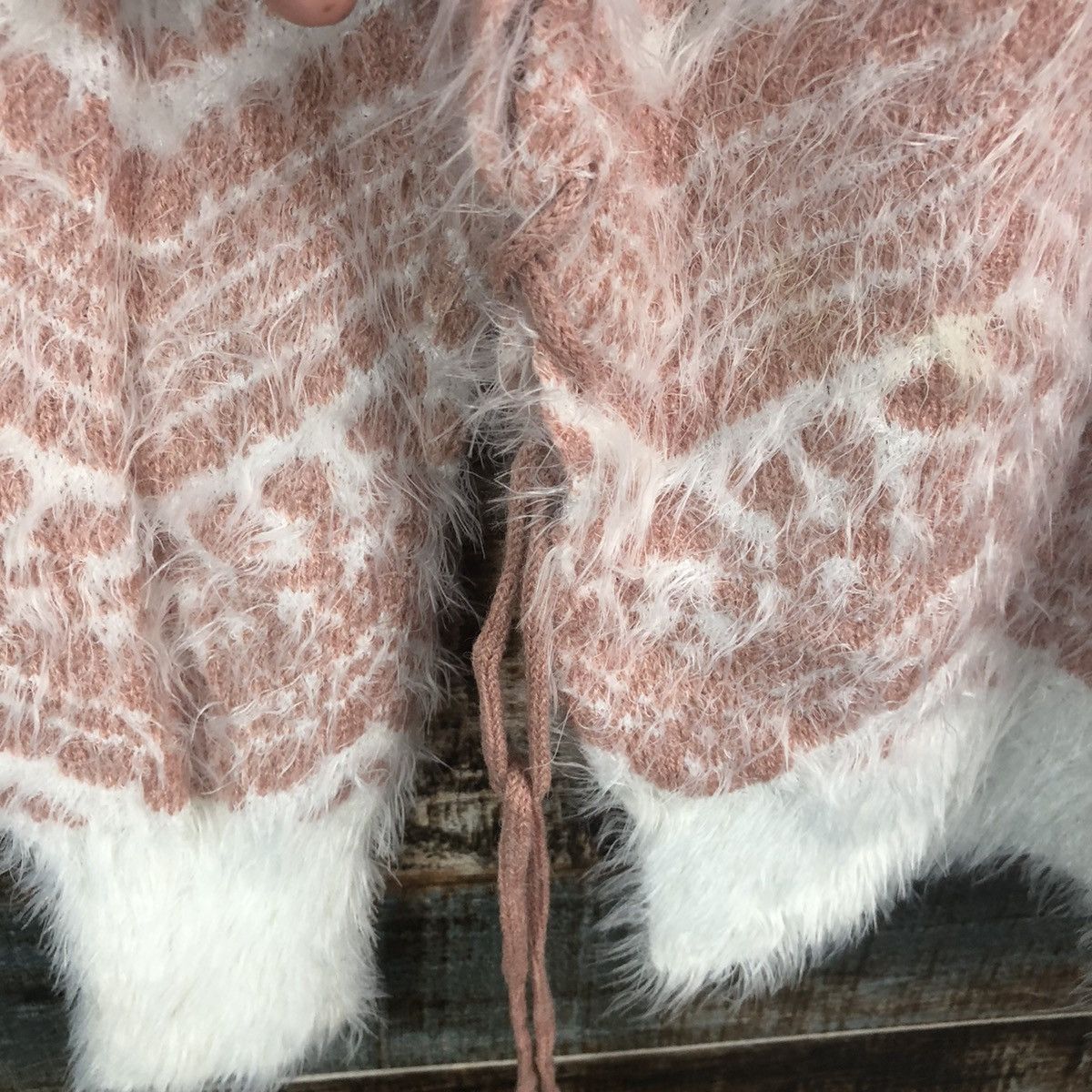 Homespun Knitwear Mar Blee Pink fur mohair Knitwear #A2281 Size M / US 6-8 / IT 42-44 - 17 Thumbnail
