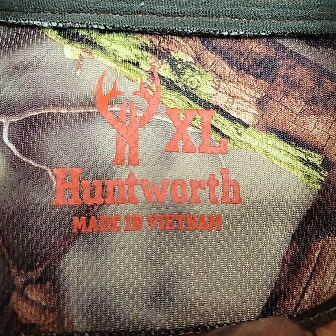 Vintage VINTAGE Huntworth Jacket Mens XL Brown Oak Tree EVO Camo Performance 1/4 Zip Hunting Size US XL / EU 56 / 4 - 5 Thumbnail