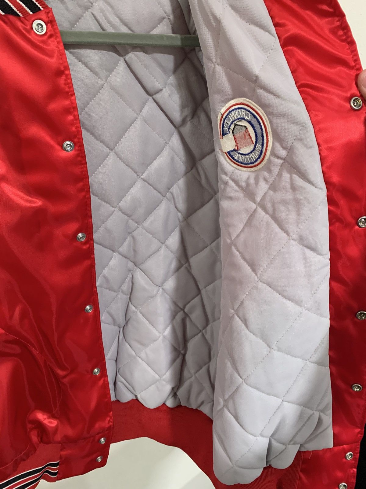Dunbrooke 1989 pacific division red bomber jacket Size US XL / EU 56 / 4 - 6 Thumbnail