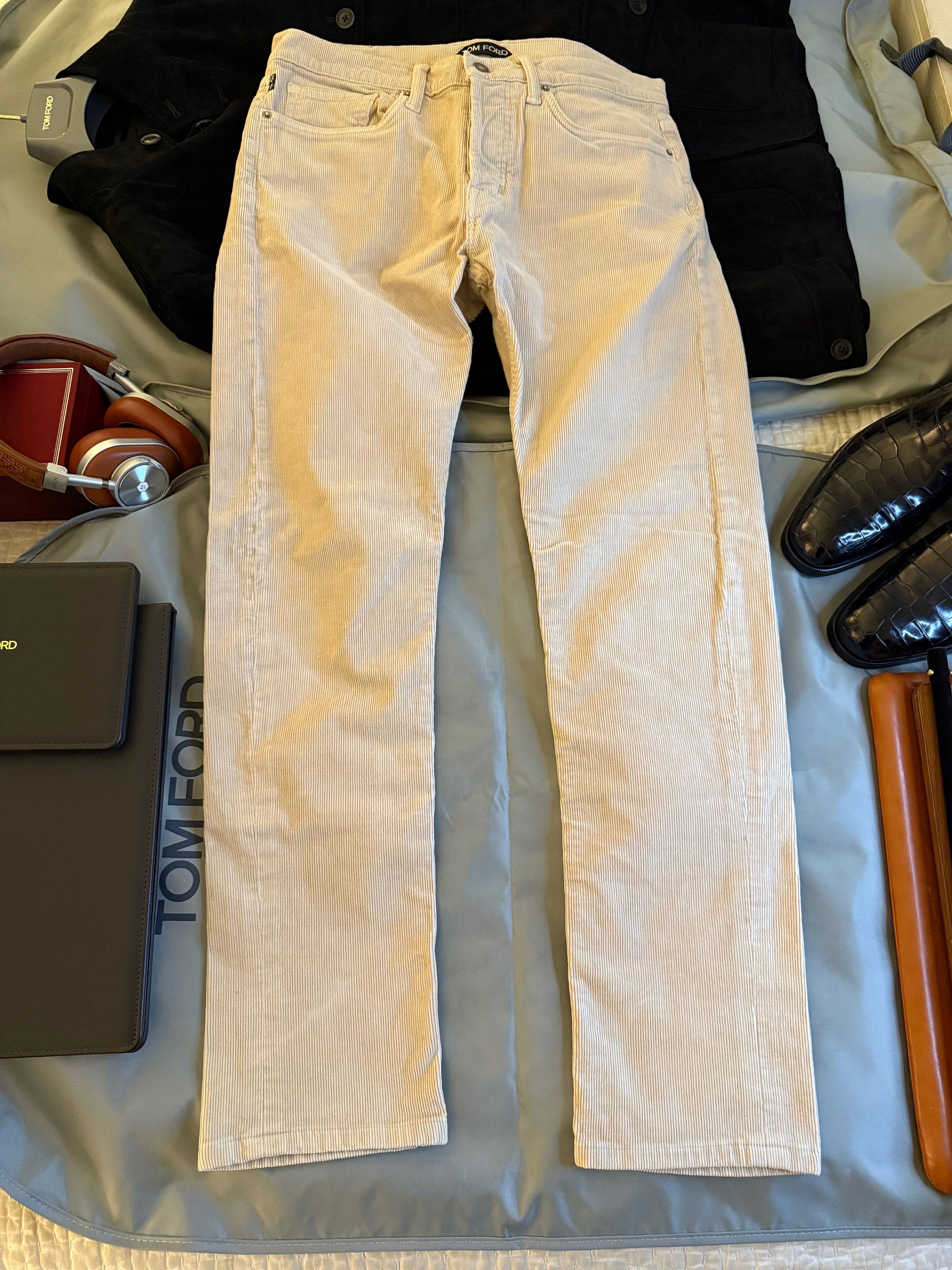 Tom Ford Best Dressed $950 w/tax Corduroy Jeans w/stretch Size US 32 / EU 48 - 2 Thumbnail