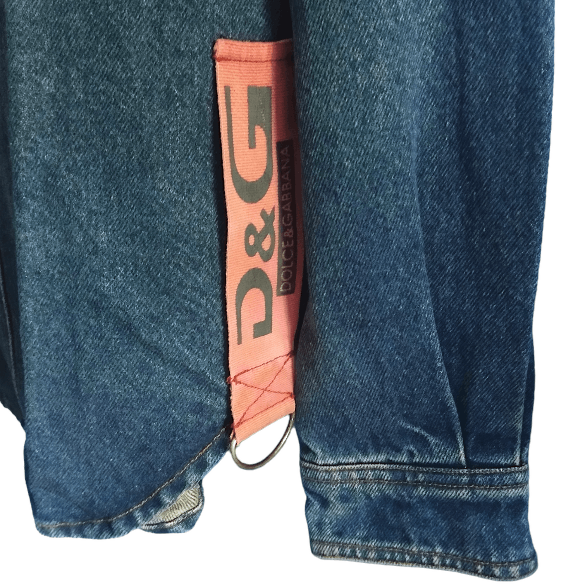 Dolce & Gabbana × Vintage VINTAGE DENIM JACKET D&G Size US XL / EU 56 / 4 - 3 Thumbnail
