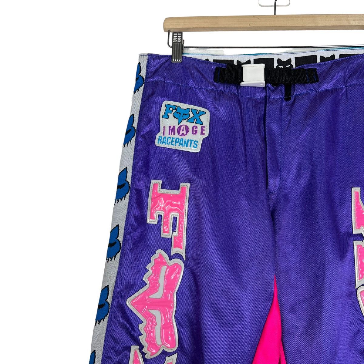 Fox Racing 🔥 RARE 90s VINTAGE FOX IMAGE RACING PANTS Size US 34 / EU 50 - 8 Thumbnail