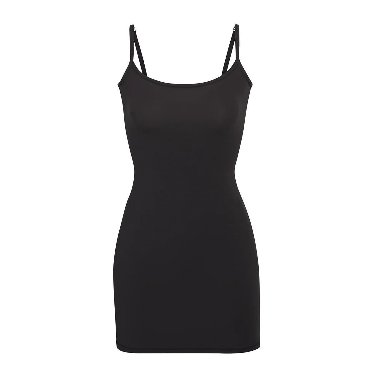 SKIMS SKIMS Fits Everybody Slip Dress Onyx Black Sz M NEW | Grailed