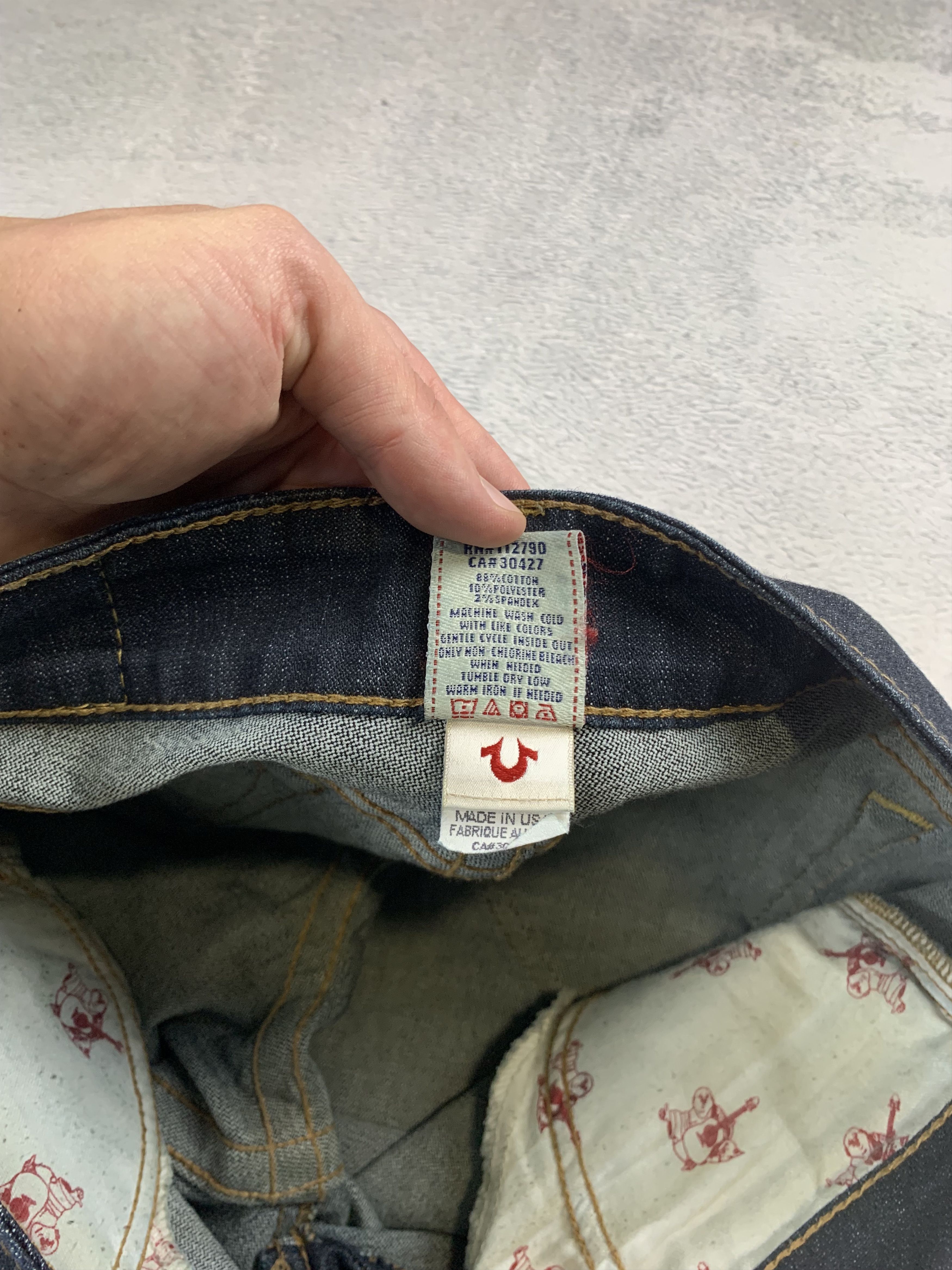 Japanese Brand × True Religion × Vintage Vintage True Religion jeans Size 27" / US 4 / IT 40 - 8 Thumbnail