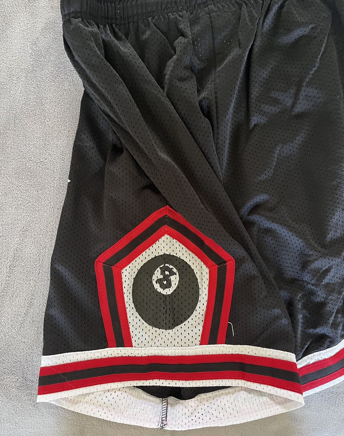 Section 8 Section 8 - Eight Ball Basketball Shorts (HEAVY WEIGHT) Size US 30 / EU 46 - 5 Thumbnail