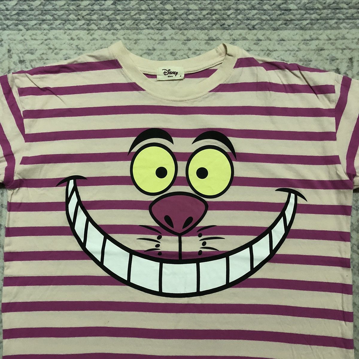 Cartoon Network × Disney × Vintage Rare Vintage Cheshire Cat X Alice in Wonderland Movie Tees Size US S / EU 44-46 / 1 - 2 Thumbnail