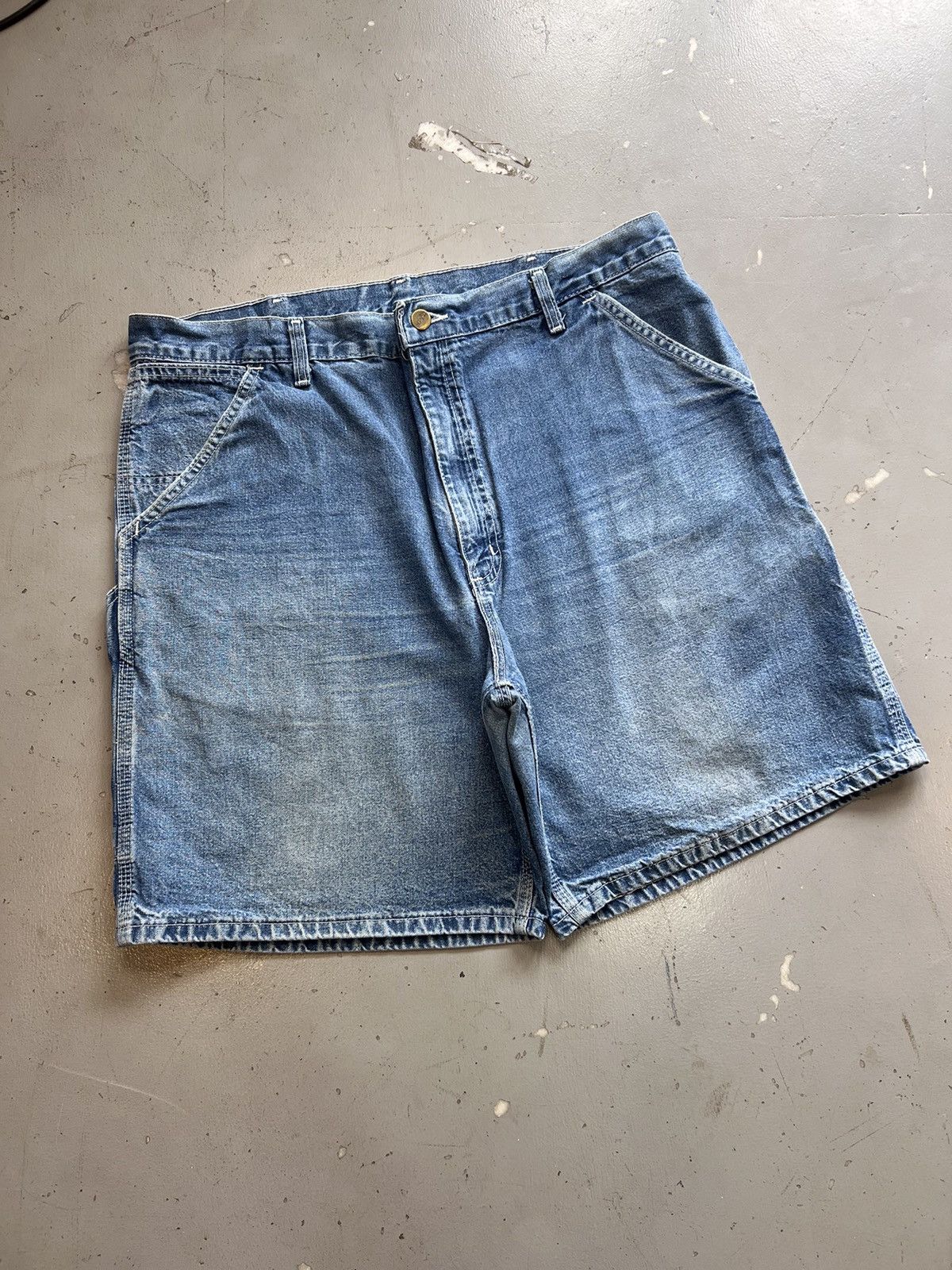 Carhartt × Vintage 90s Vintage Carhartt carpenter short Size US 39 - 2 Thumbnail