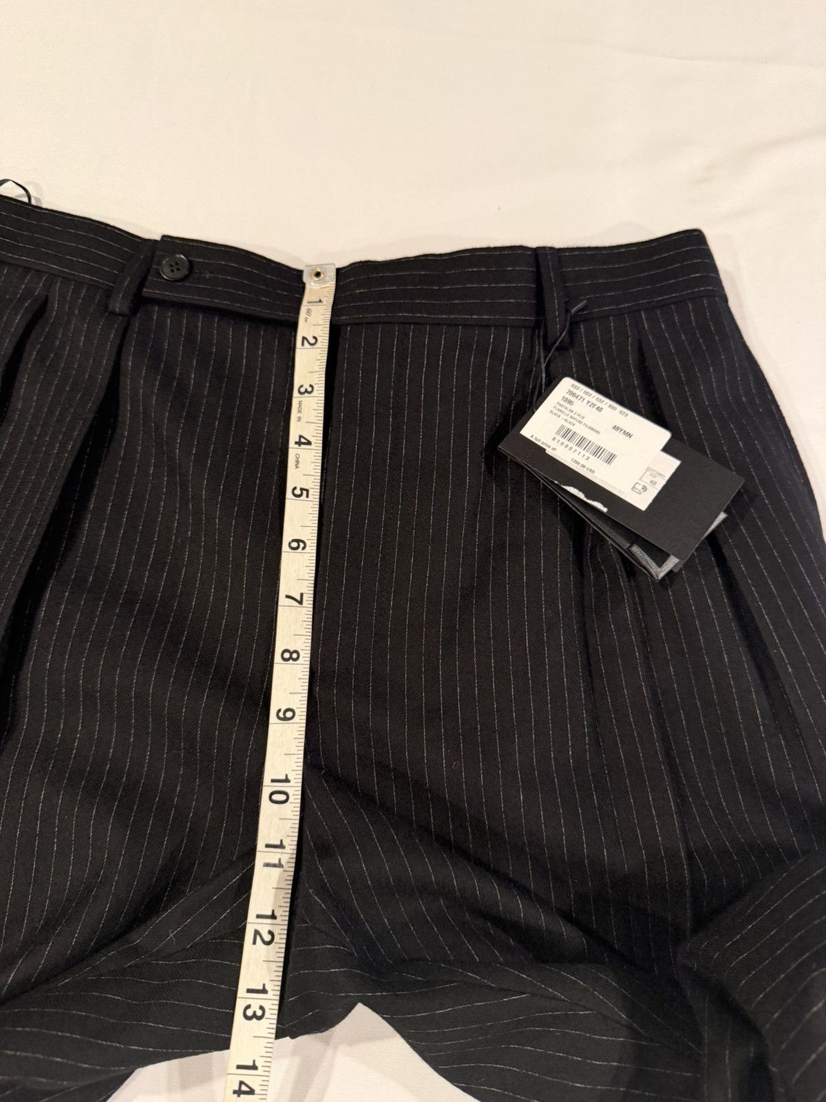 Saint Laurent Paris Saint laurent mens 2022 striped pants. 48/32. $1350 Size US 32 / EU 48 - 6 Thumbnail