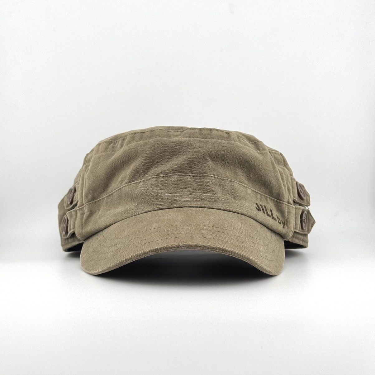 Jil Stuart Jill by Jill Stuart Y2K Military Cadet Canvas Patrol Cap Size ONE SIZE - 1 Thumbnail