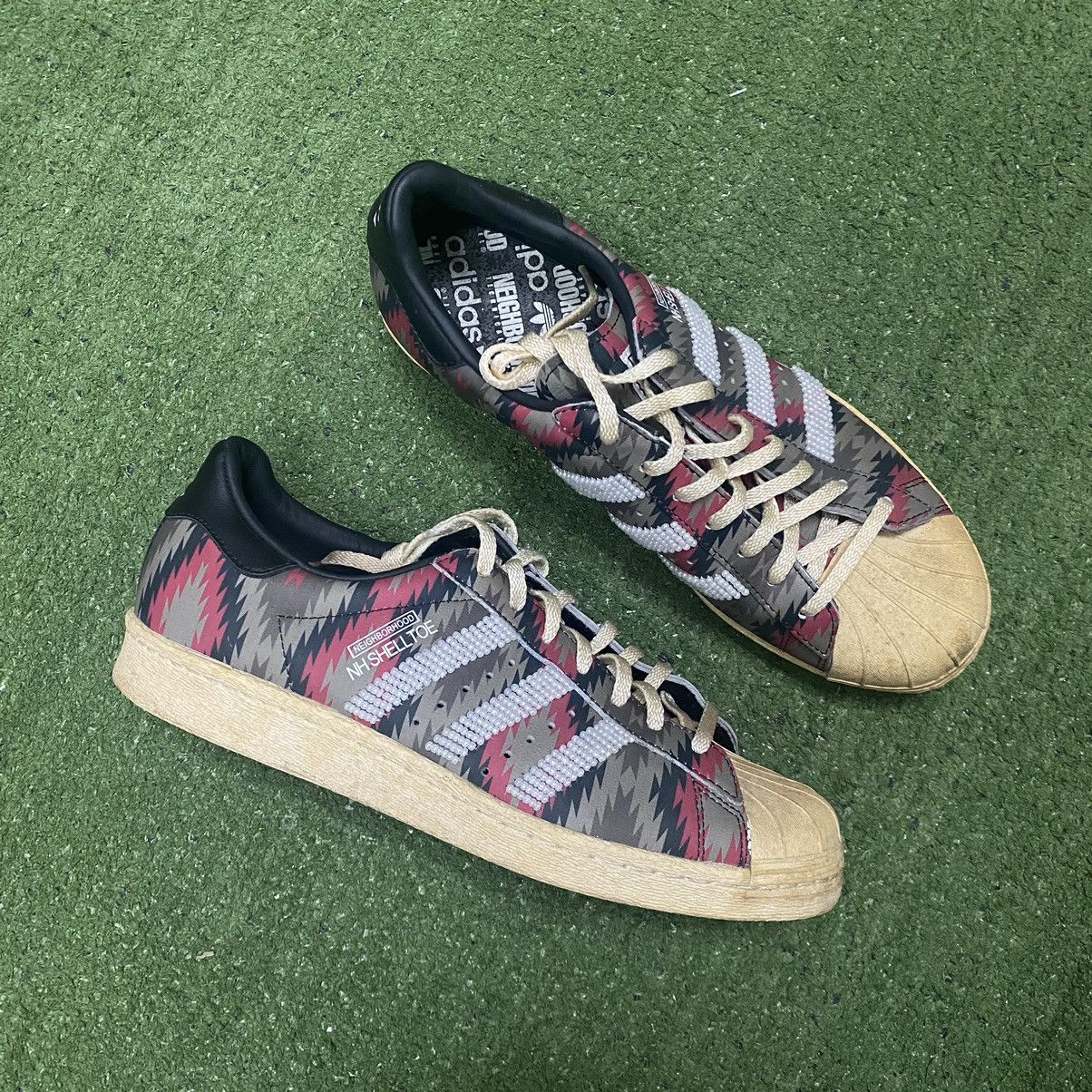 Adidas Neighborhood x Adidas Superstar NH Shelltoe Grailed