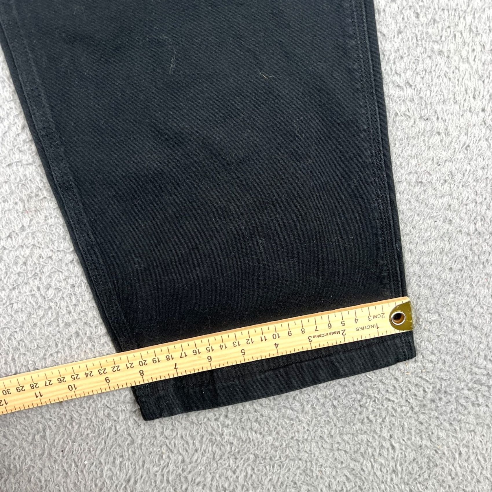 Vintage Duluth Trading Women’s Curvesetter Waistband Cargo Pants Black 10x29 Size 32" / US 10 / IT 46 - 2 Thumbnail