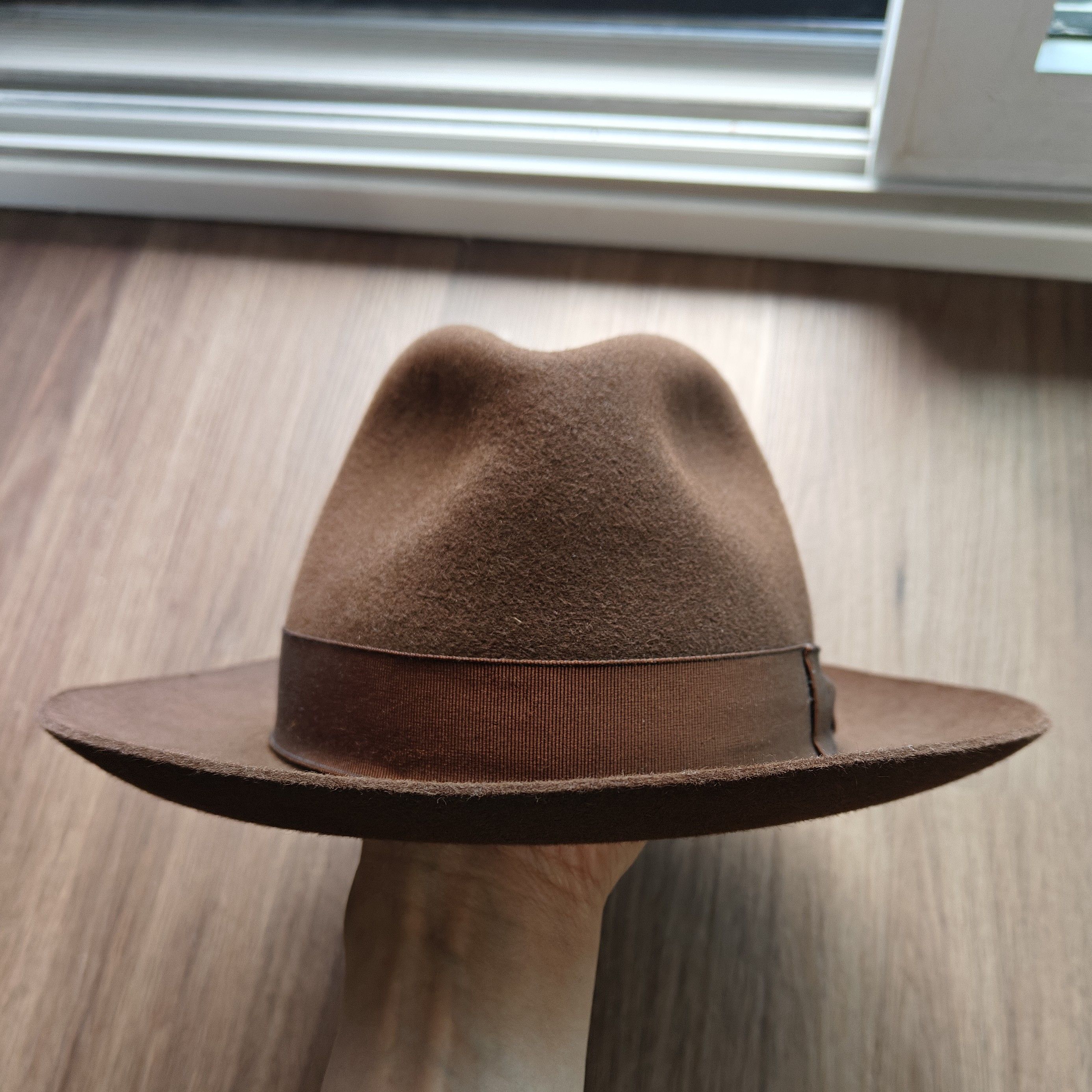 Borsalino Fedora Brushed Felt Size ONE SIZE - 1 Thumbnail