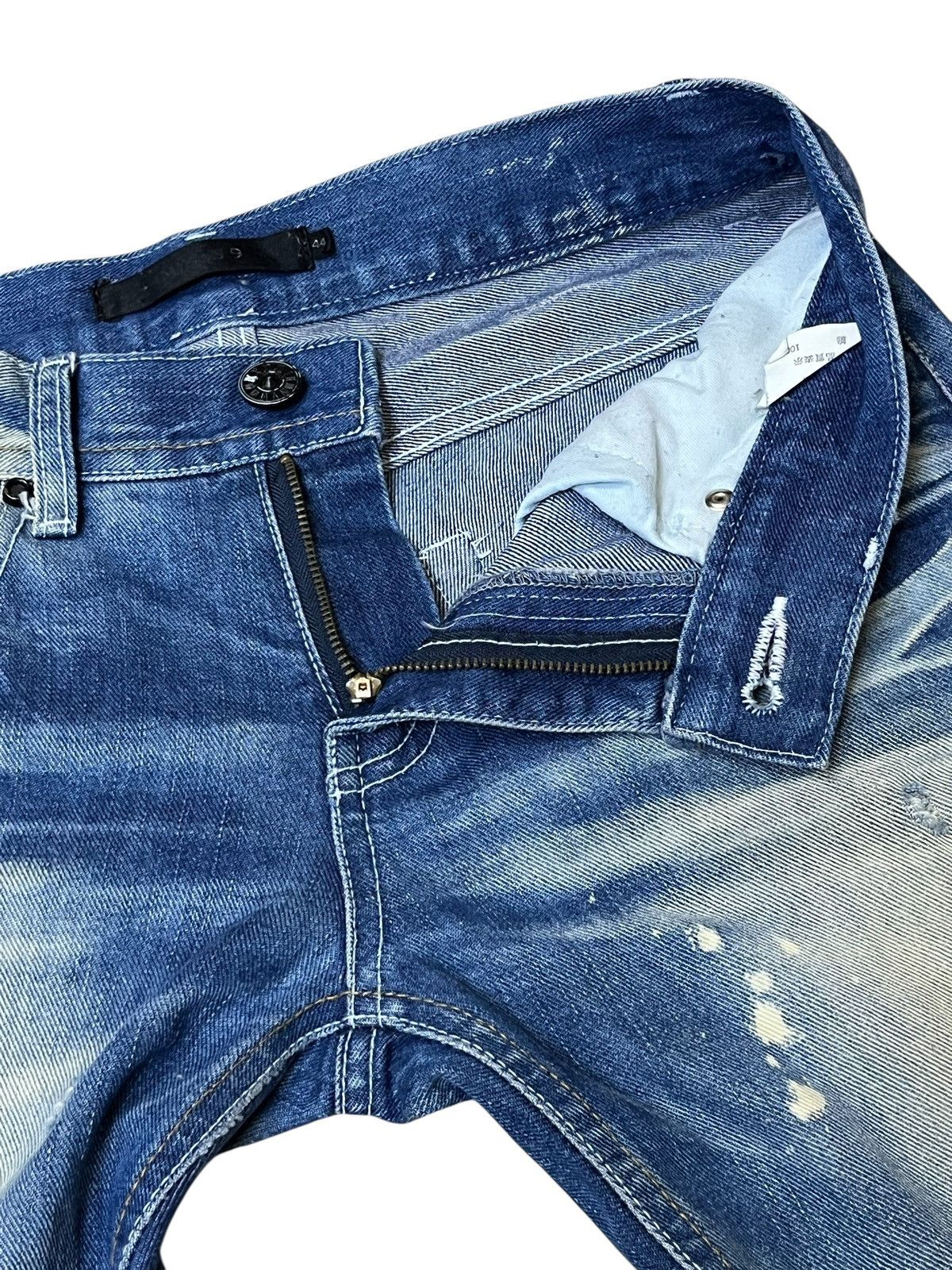 If Six Was Nine Vintage japanese jeans MIDAS 9 distressed flared punk jeans Size US 30 / EU 46 - 10 Thumbnail