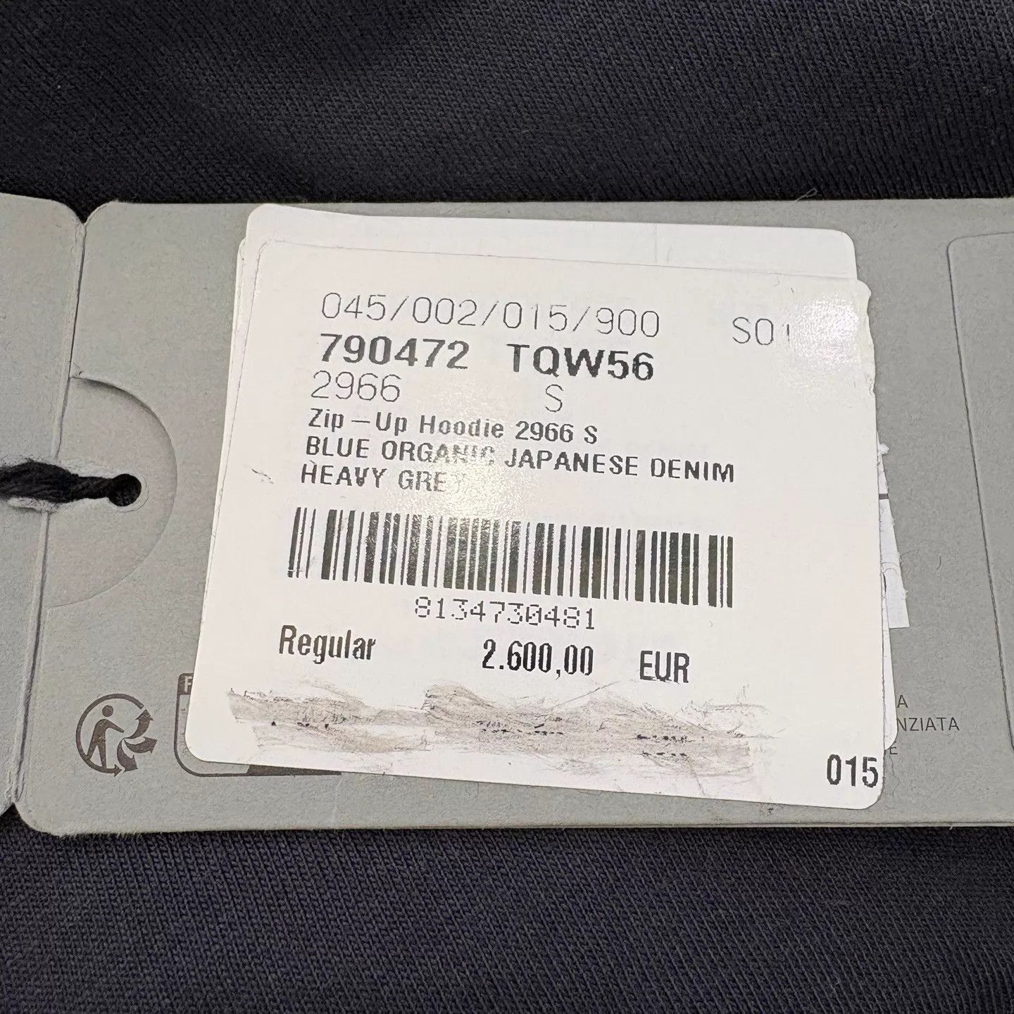 Balenciaga Balenciaga Vintage Back Logo Gray Cotton Jacket Size S Size S / US 4 / IT 40 - 7 Thumbnail