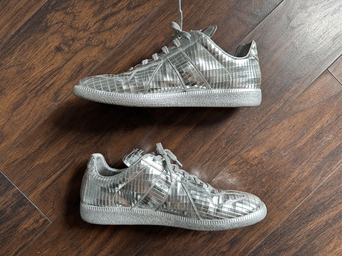 Maison Margiela Maison Margiela 45 US 12 GAT Silver Replica Sneakers 2018 Size US 12 / EU 45 - 4 Thumbnail