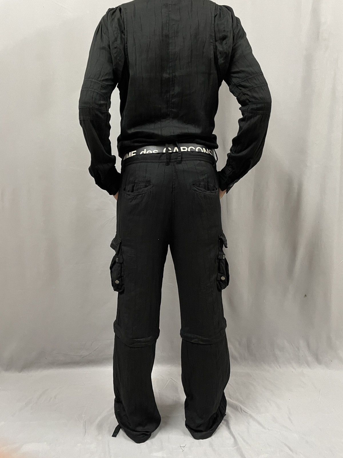 Designer × Japanese Brand Japanese brand LAGUST jumpsuit. Avant garde punk fashion. Size US 35 - 3 Thumbnail