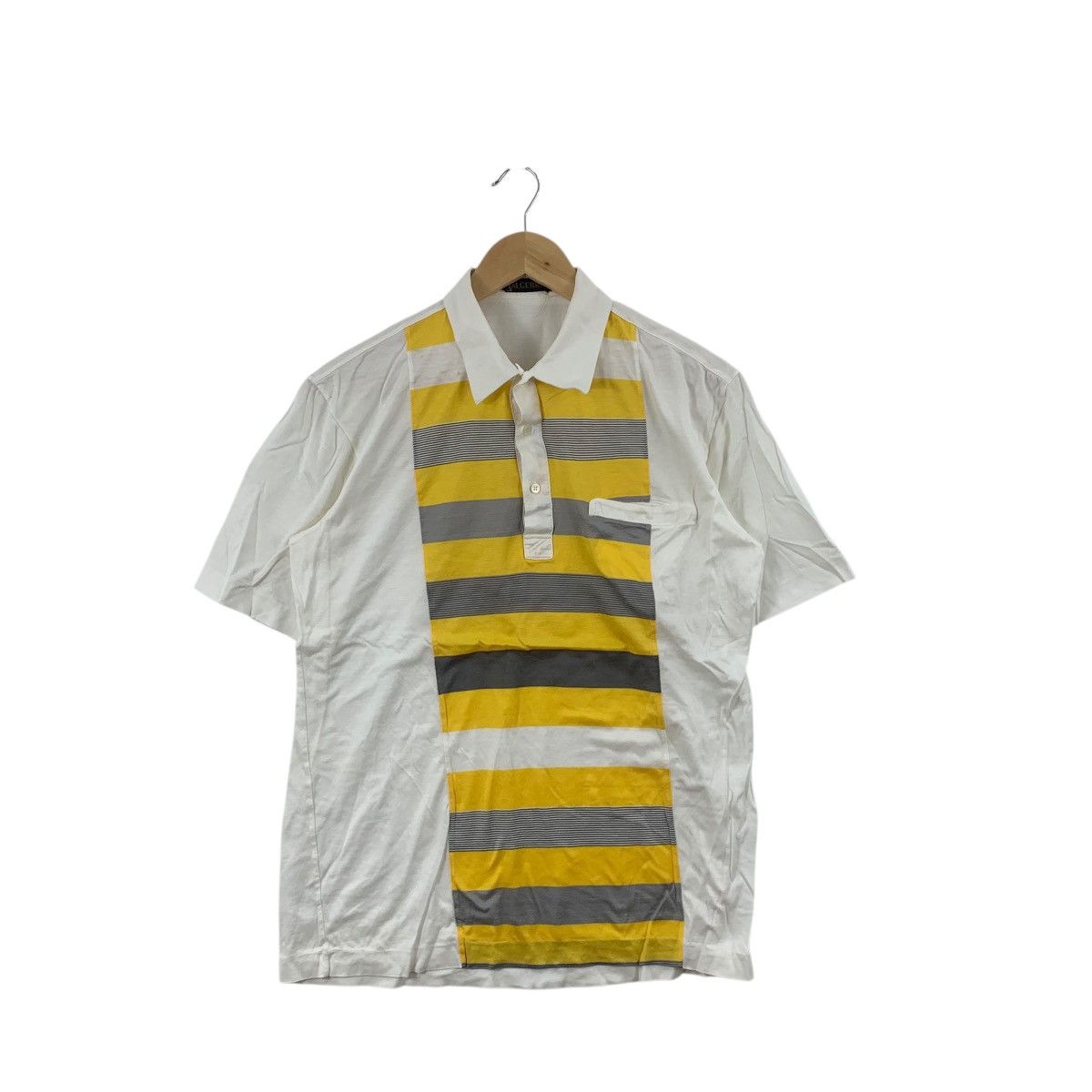 Vintage Vintage 90’ ALGEBRA JAPAN SPORTSWEAR Abstract Polo Tee Size US S / EU 44-46 / 1 - 3 Thumbnail