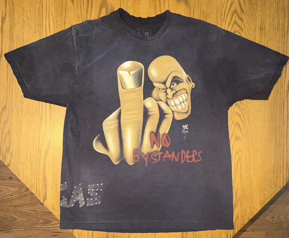 Travis Scott × WWE No Bystanders Stone Cold T-Shirt Size XL