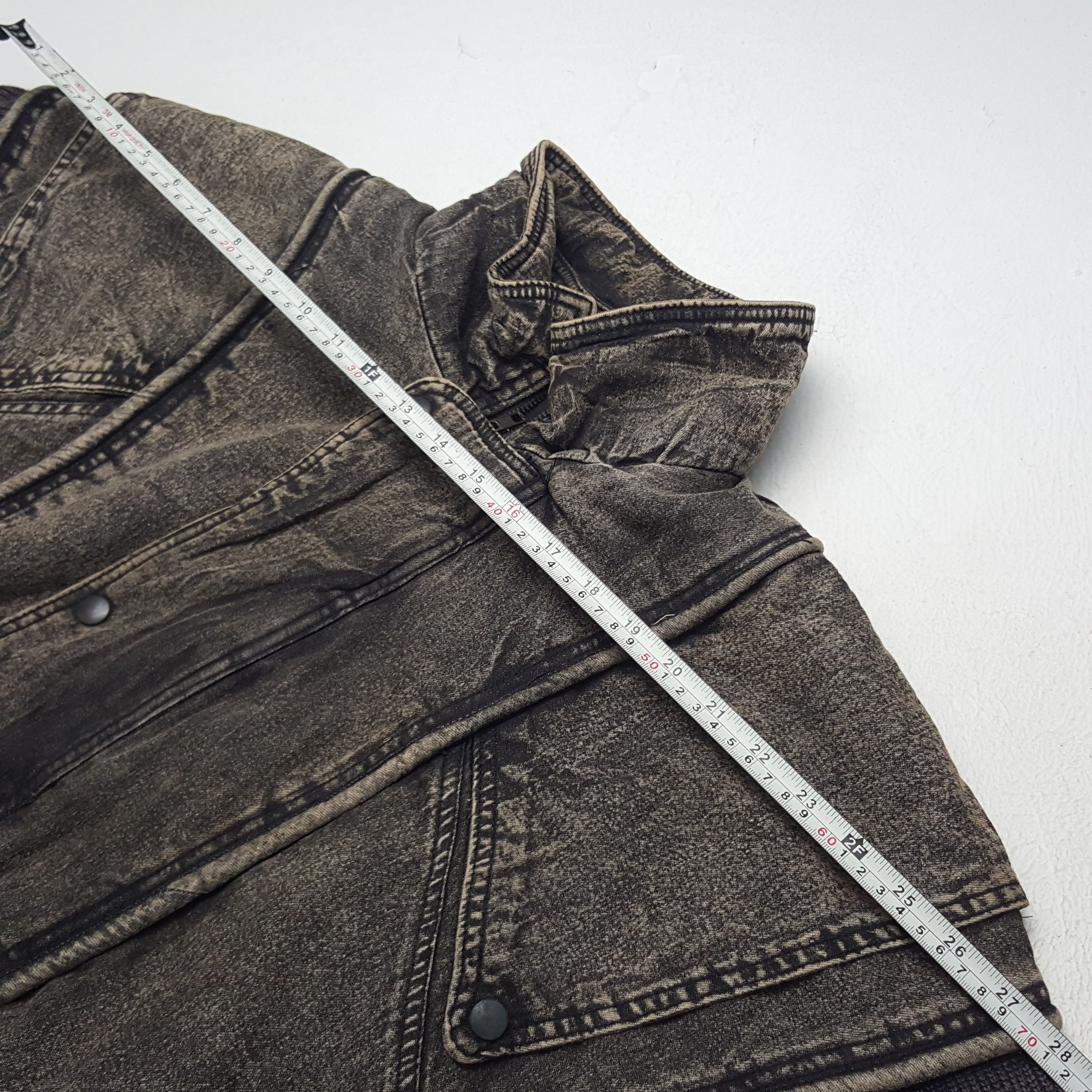 If Six Was Nine × Le Grande Bleu (L.G.B.) × Vintage Vintage Harley Davidson Motorcycle Club Denim Jacket Size US XL / EU 56 / 4 - 10 Thumbnail