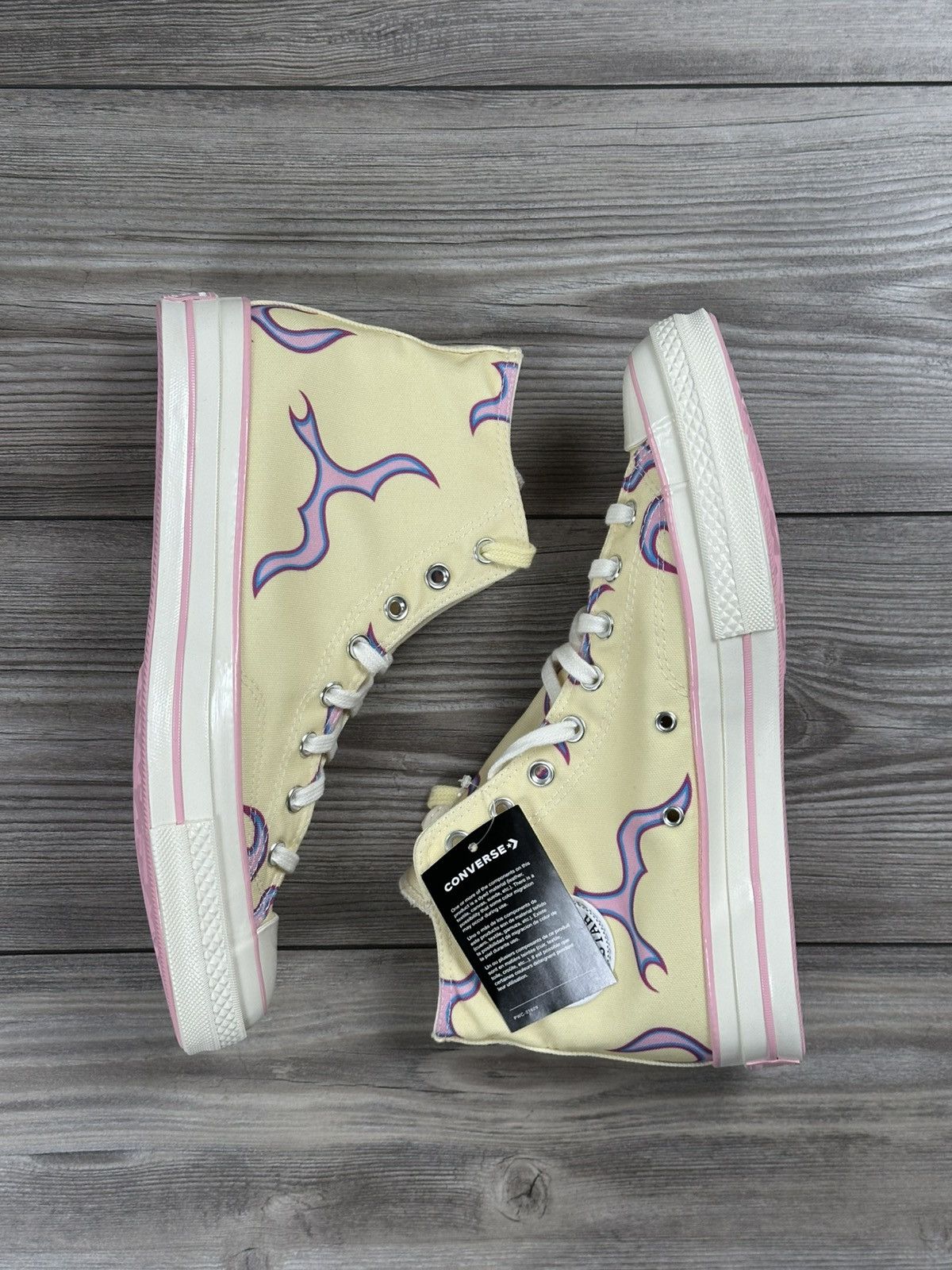 Converse × Golf le Fleur Golf Wang Flame Converse Chuck 70 High Size US 10.5 / EU 43-44 - 2 Thumbnail